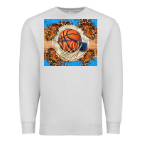 Dove Grey basketball Premium Sweatshirt - FaDigitalArtStudio