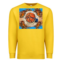 Lemon basketball Premium Sweatshirt - FaDigitalArtStudio