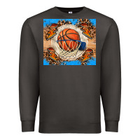 Smoke basketball Premium Sweatshirt - FaDigitalArtStudio