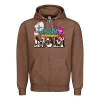 Chestnut Teacher Mom Mother's Day Zipper Hoodie - HowdyJamesFarm
