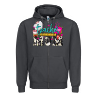Smoke Teacher Mom Mother's Day Zipper Hoodie - HowdyJamesFarm