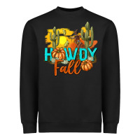 Black Howdy Fall Heavyweight Sweatshirt - texasbilliewilder