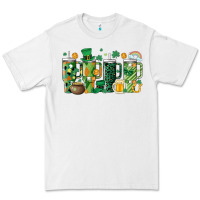 White st.patricks stanley Premium Tee - MaliasSmallBusiness