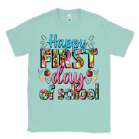 Seafoam happy first day of school Classic Tee - BundleAndBundleShop