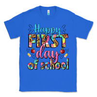 True Royal happy first day of school Classic Tee - BundleAndBundleShop