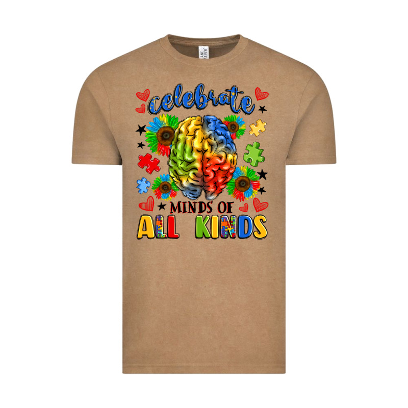 Celebrate Neurodiversity Vintage Tee by LillyAllenDesigns | Teevron