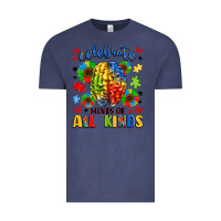 Vintage Denim celebrate neurodiversity Vintage Tee - LillyAllenDesigns