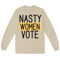 Mushroom Nasty Women Vote Long Sleeve Tee - Bettercallsaul