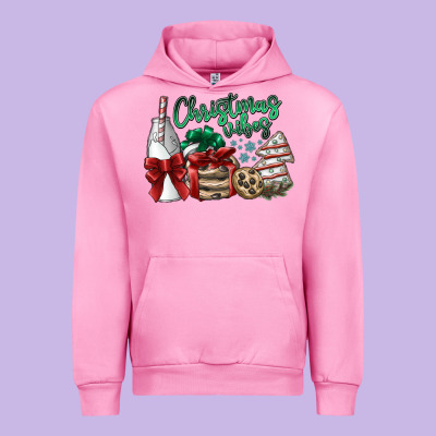 Christmas Vibes Urban Hoodie Designed By Sublimationcraftshop