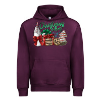 Mauve Wine christmas vibes Urban Hoodie - SublimationCraftShop