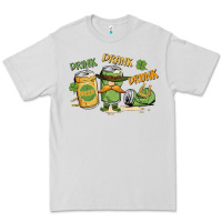 Dove Grey deink drank drunk st. patrick's day Premium Tee - MaliasSmallBusiness