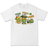 White deink drank drunk st. patrick's day Premium Tee - MaliasSmallBusiness