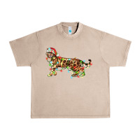 French Oak christmas bengal cat Urban Heavy Tee - LillyAllenDesigns