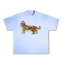 Grape Ice christmas bengal cat Urban Heavy Tee - LillyAllenDesigns