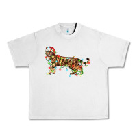 Lunar Rock christmas bengal cat Urban Heavy Tee - LillyAllenDesigns