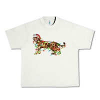 Pistachio christmas bengal cat Urban Heavy Tee - LillyAllenDesigns