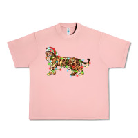 Salmon christmas bengal cat Urban Heavy Tee - LillyAllenDesigns