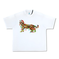 White christmas bengal cat Urban Heavy Tee - LillyAllenDesigns