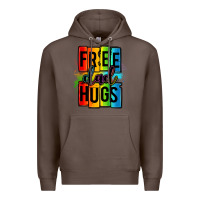 Coffee free dad hugs Premium Hoodie - OliviaCreatesArt