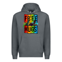 Rock free dad hugs Premium Hoodie - OliviaCreatesArt