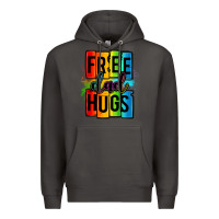 Smoke free dad hugs Premium Hoodie - OliviaCreatesArt