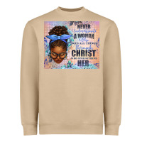 Mushroom Never Underestimate a Woman Who Does Heavyweight Sweatshirt - texasbilliewilder