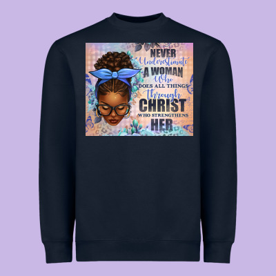Never Underestimate A Woman Who Does Heavyweight Sweatshirt Designed By Texasbilliewilder