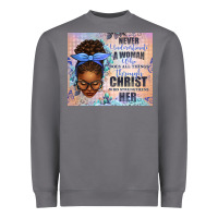 Storm Never Underestimate a Woman Who Does Heavyweight Sweatshirt - texasbilliewilder