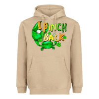 Mushroom I pinch back with crab st. patricks day Heavyweight Hoodie - FaDigitalArtStudio