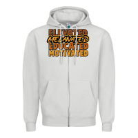 Dove Grey Elevated melanated educated motivated Zipper Hoodie - HowdyJamesFarm