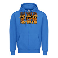 True Royal Elevated melanated educated motivated Zipper Hoodie - HowdyJamesFarm