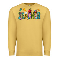 Antique Gold Easter Teacher Premium Sweatshirt - BundleAndBundleShop