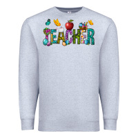 Heather Grey Easter Teacher Premium Sweatshirt - BundleAndBundleShop