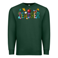 Sports Green Easter Teacher Premium Sweatshirt - BundleAndBundleShop