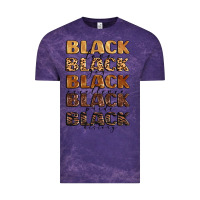Cloud Purple typography variations in animal and glitter textur Vintage Tee - LillyAllenDesigns