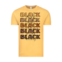 Vintage Mustard typography variations in animal and glitter textur Vintage Tee - LillyAllenDesigns
