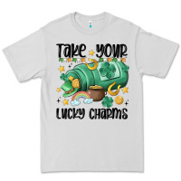 Dove Grey take your lucky charms Premium Tee - MaliasSmallBusiness