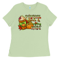 Pumpkin Spice Everything Nice Ladies Tee | Teevron