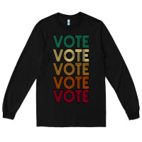 Black VOTE Long Sleeve Tee - Bettercallsaul