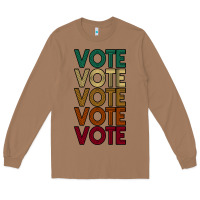 Toasted Coconut VOTE Long Sleeve Tee - Bettercallsaul