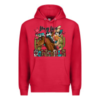 Cardinal long live cowgirls Premium Hoodie - OliviaCreatesArt