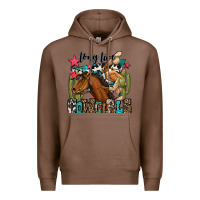 Chestnut long live cowgirls Premium Hoodie - OliviaCreatesArt
