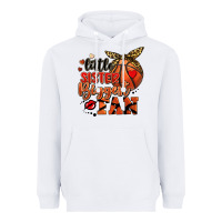 White little sister biggest fan basketball Heavyweight Hoodie - FaDigitalArtStudio