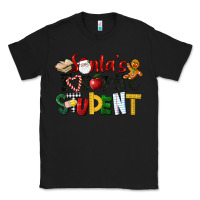 Black santa's favorite student christmas Classic Tee - LillyAllenDesigns