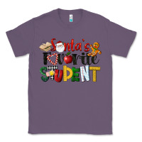 Lavender santa's favorite student christmas Classic Tee - LillyAllenDesigns