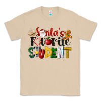 Mushroom santa's favorite student christmas Classic Tee - LillyAllenDesigns