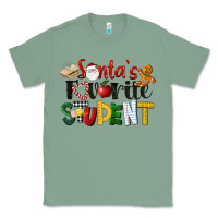 Sage santa's favorite student christmas Classic Tee - LillyAllenDesigns