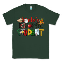 Sports Green santa's favorite student christmas Classic Tee - LillyAllenDesigns