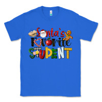 True Royal santa's favorite student christmas Classic Tee - LillyAllenDesigns