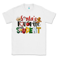 White santa's favorite student christmas Classic Tee - LillyAllenDesigns